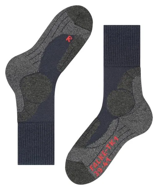 Men TK1 Adventure Men Trekking Socks Marine FALKE Hiking Socks