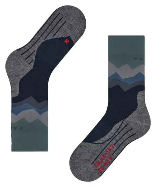 Men TK2 Explore Men Trekking Socks Marine FALKE Hiking Socks
