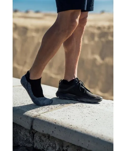 Men TK5 Wander Invisible Men Trekking No Show Socks Black FALKE Hiking Socks