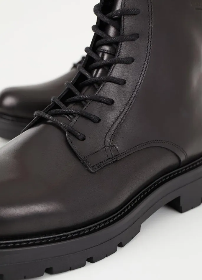 Men Vagabond Boots CAMERON BOOTS Black Leather