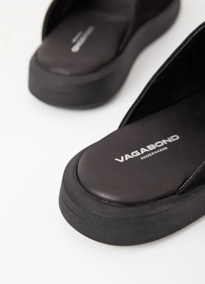 Men Vagabond Sandals NATE SANDALS Black Nubuck