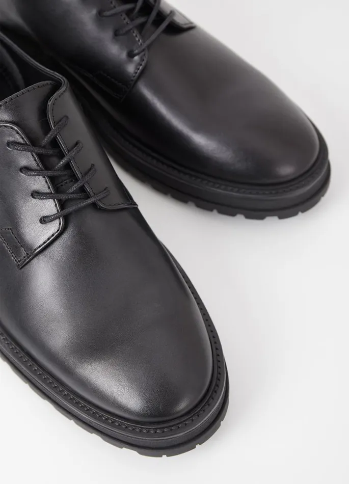 Men Vagabond Shoes JOHNNY 20 SHOES Black Leather