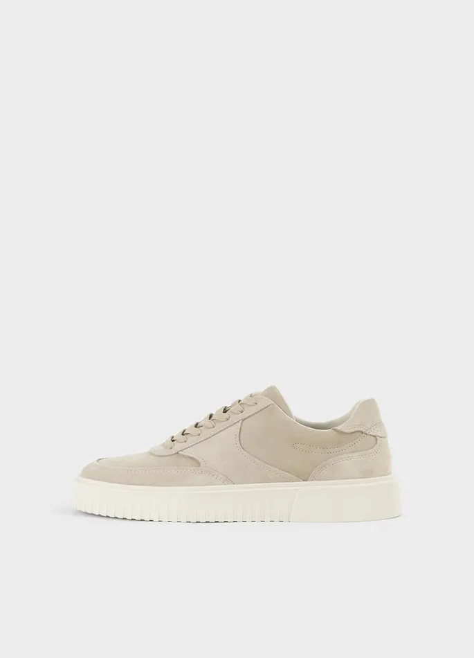 Men Vagabond Sneakers DEREK SNEAKERS Beige Suedecomb