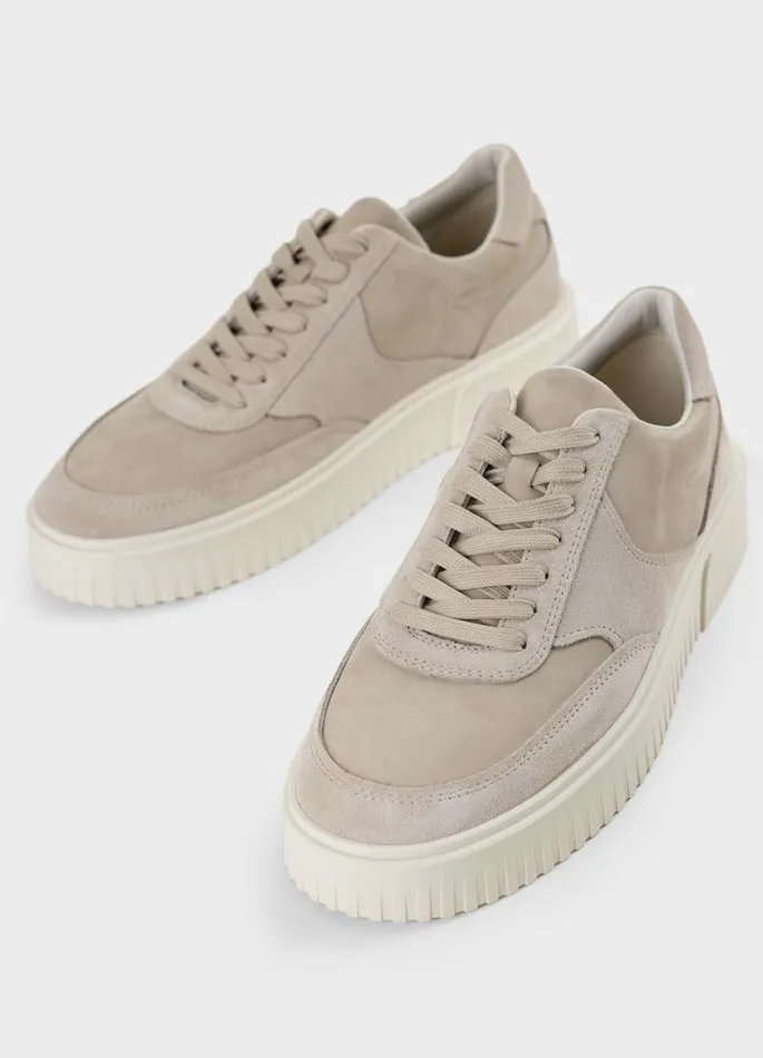 Men Vagabond Sneakers DEREK SNEAKERS Beige Suedecomb