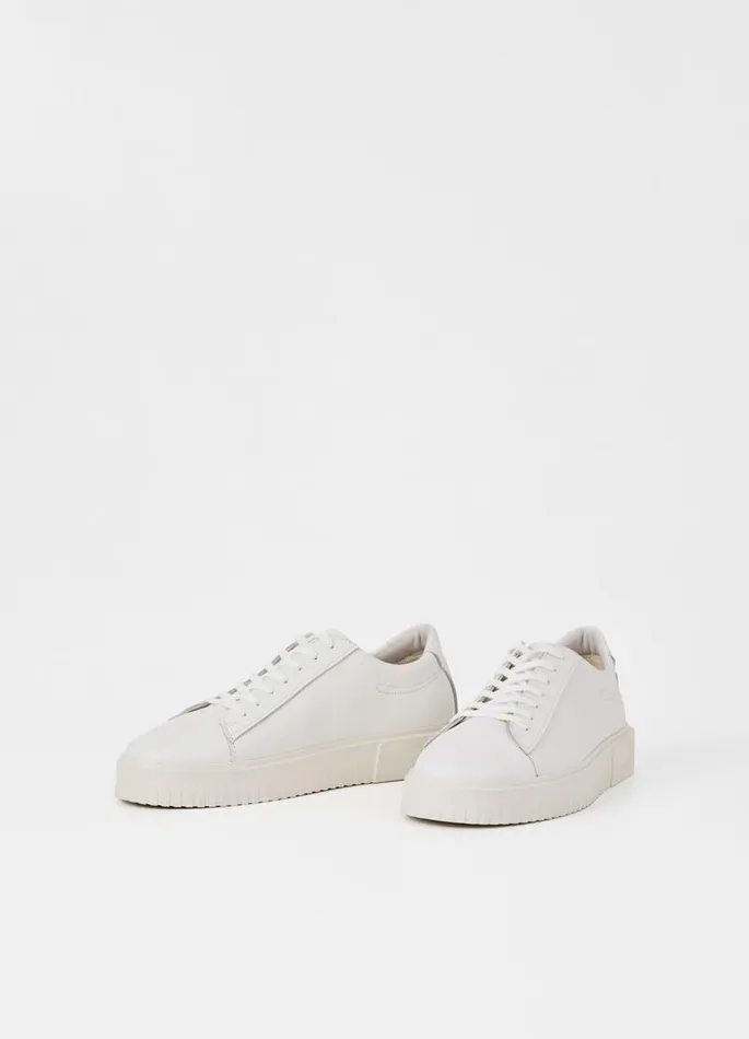 Men Vagabond Sneakers DEREK SNEAKERS White Leather