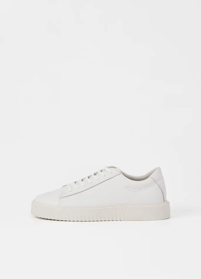 Men Vagabond Sneakers DEREK SNEAKERS White Leather