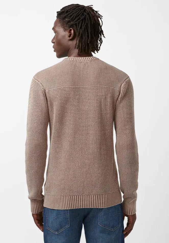 Men Washy Beige Mens Sweater Thrush Buffalo David Bitton Sweaters