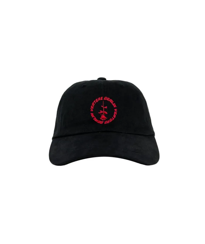 MenWomen BEANIES CAPS and SCARVES Vertere Berlin CIRCLE LOGO CAP 8211 BLACK