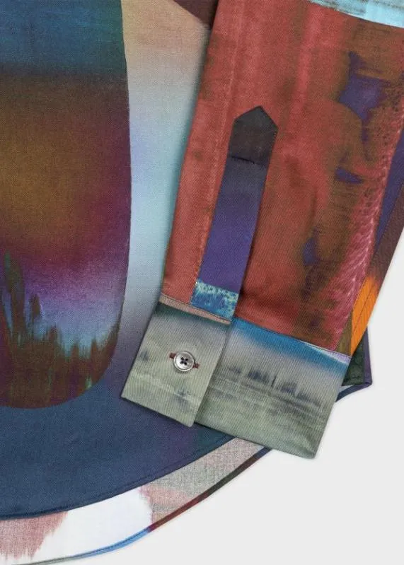 Mens 039Abstract039 Lyocell Shirt Paul Smith Shirts Mens 039Abstract039 Lyocell Shirt Paul Smith Shirts