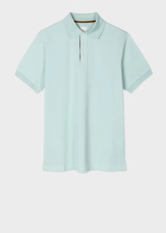 Mens 039Artist Stripe039 Placket Polo Shirt Paul Smith Polo Shirts