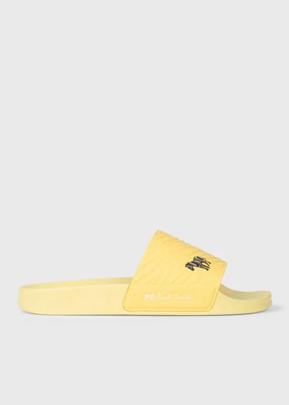 Mens 039Nyro039 Zebra Logo Slides Paul Smith Sandals