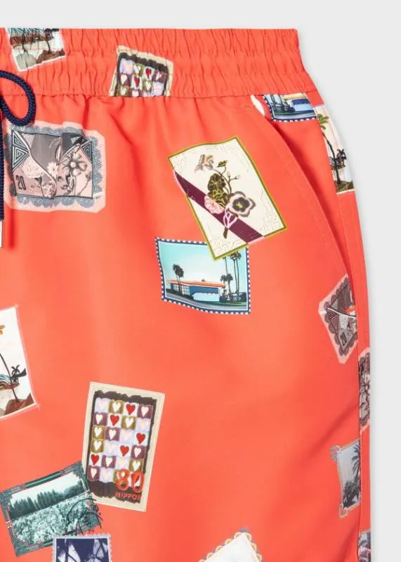 Mens 039Postcards039 Swim Shorts Paul Smith Swimwear Mens 039Postcards039 Swim Shorts Paul Smith Swimwear