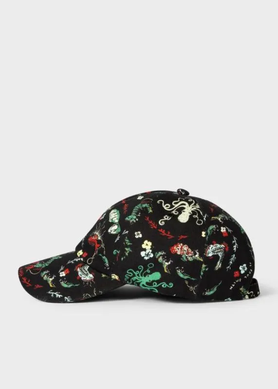 Mens 039Sea Tales039 Baseball Cap Paul Smith Hats and Gloves