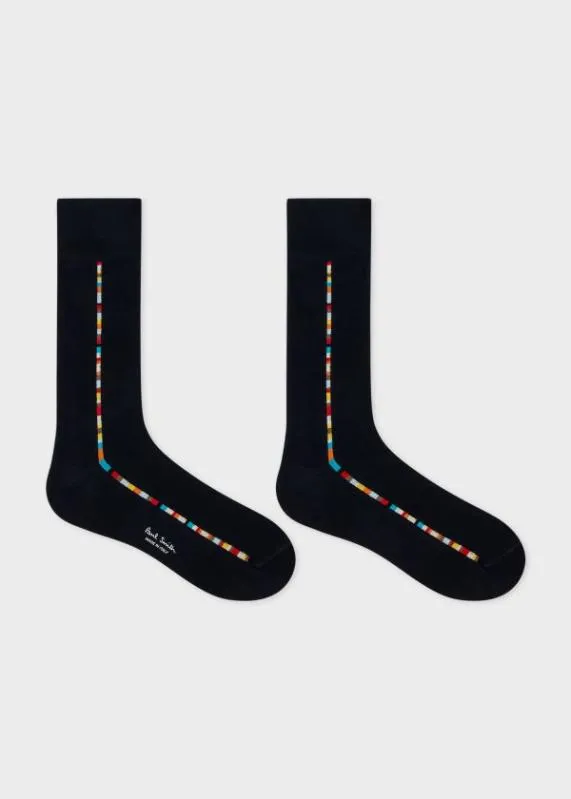 Mens 039Signature Stripe039 Central Trim Socks Paul Smith Socks Mens 039Signature Stripe039 Central Trim Socks Paul Smith Socks