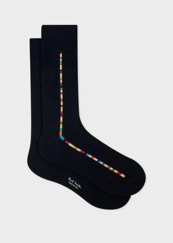 Mens 039Signature Stripe039 Central Trim Socks Paul Smith Socks Mens 039Signature Stripe039 Central Trim Socks Paul Smith Socks