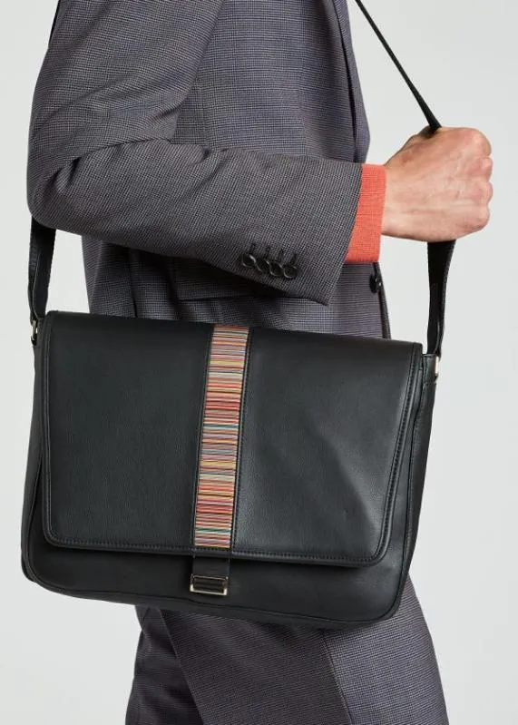 Mens 039Signature Stripe039 Messenger Bag Paul Smith Bags Mens 039Signature Stripe039 Messenger Bag Paul Smith Bags