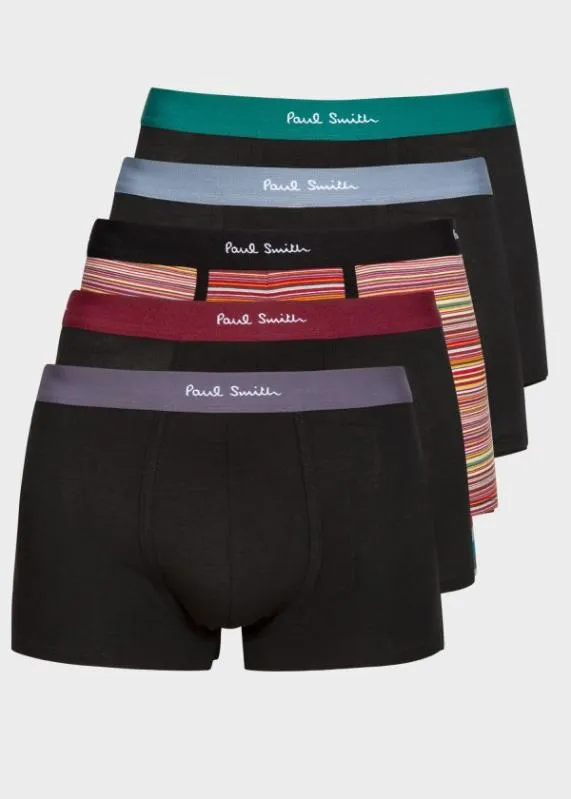 Mens 039Signature Stripe039 Mixed Boxer Briefs Five Pack Paul Smith Underwear Mens 039Signature Stripe039 Mixed Boxer Briefs Five Pack Paul Smith Underwear