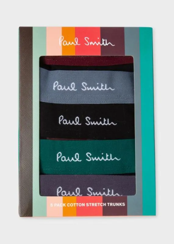 Mens 039Signature Stripe039 Mixed Boxer Briefs Five Pack Paul Smith Underwear Mens 039Signature Stripe039 Mixed Boxer Briefs Five Pack Paul Smith Underwear