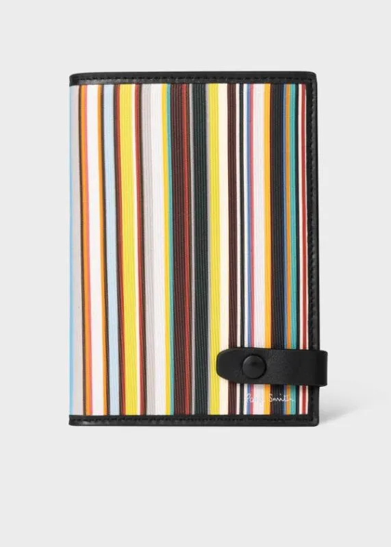 Mens 039Signature Stripe039 Passport Cover Paul Smith Cases and Covers