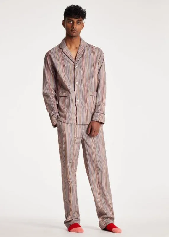 Mens 039Signature Stripe039 Pyjama Set Paul Smith Nightwear Mens 039Signature Stripe039 Pyjama Set Paul Smith Nightwear