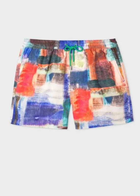 Mens Abstract Swim Shorts Paul Smith Swimwear