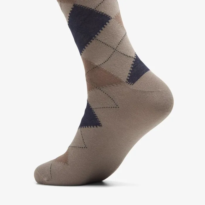 Mens Argyle Taupe Men Clarks Accessories