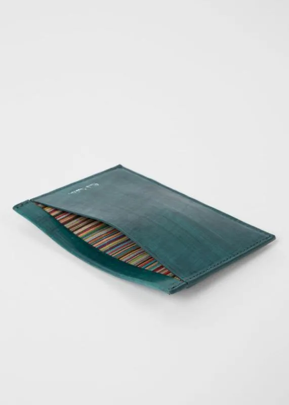 Mens Brushstroke Leather Card Holder Paul Smith Wallets Mens Brushstroke Leather Card Holder Paul Smith Wallets