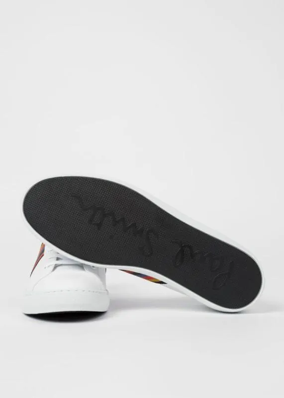 Mens Calf Leather 039Hansen039 Sneakers With 039Bright Stripe039 Webbing Paul Smith Sneakers Mens Calf Leather 039Hansen039 Sneakers With 039Bright Stripe039 Webbing Paul Smith Sneakers