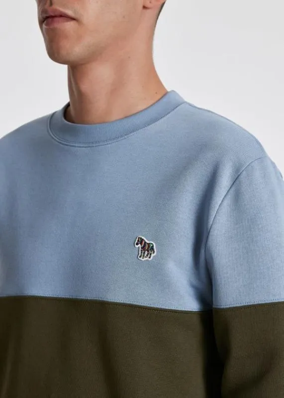 Mens Colour Block 039Zebra039 Sweatshirt Paul Smith Sweatshirts and Hoodies Mens Colour Block 039Zebra039 Sweatshirt Paul Smith Sweatshirts and Hoodies