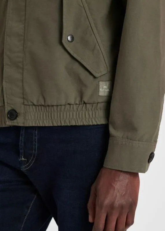 Mens CottonBlend Harrington Jacket Paul Smith Coats and Jackets Mens CottonBlend Harrington Jacket Paul Smith Coats and Jackets