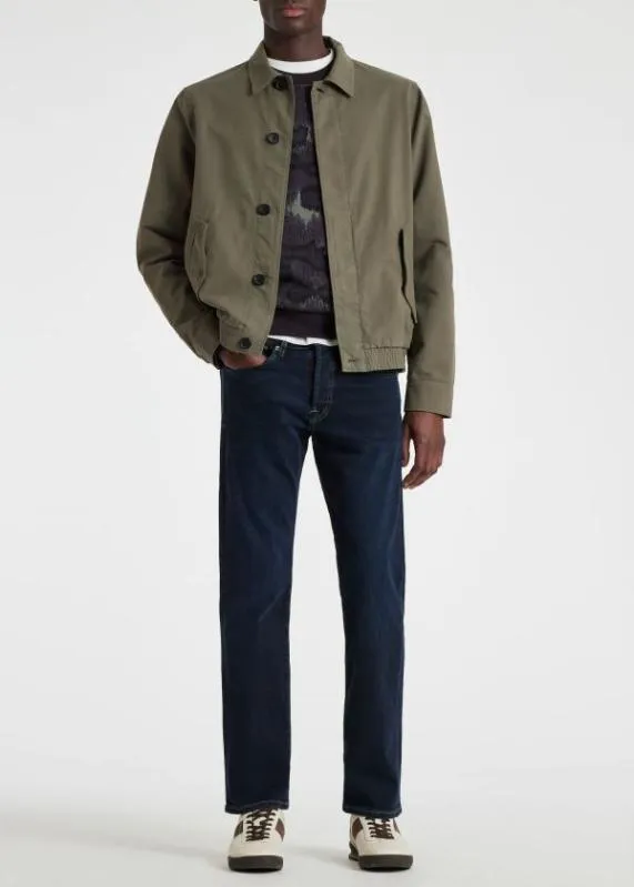 Mens CottonBlend Harrington Jacket Paul Smith Coats and Jackets Mens CottonBlend Harrington Jacket Paul Smith Coats and Jackets