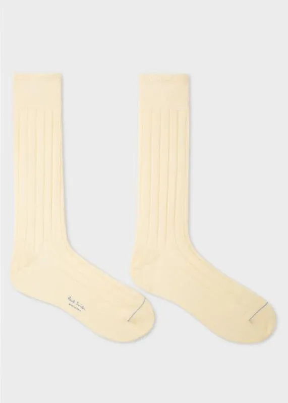 Mens CottonBlend Ribbed Socks Paul Smith Socks Mens CottonBlend Ribbed Socks Paul Smith Socks