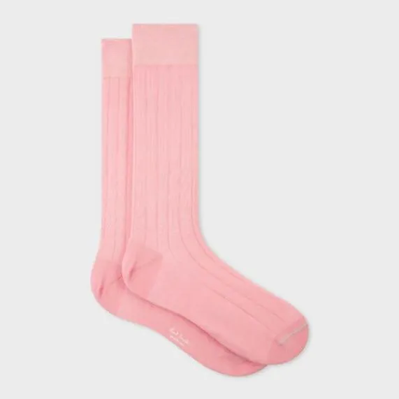 Mens CottonBlend Ribbed Socks Paul Smith Socks Mens CottonBlend Ribbed Socks Paul Smith Socks