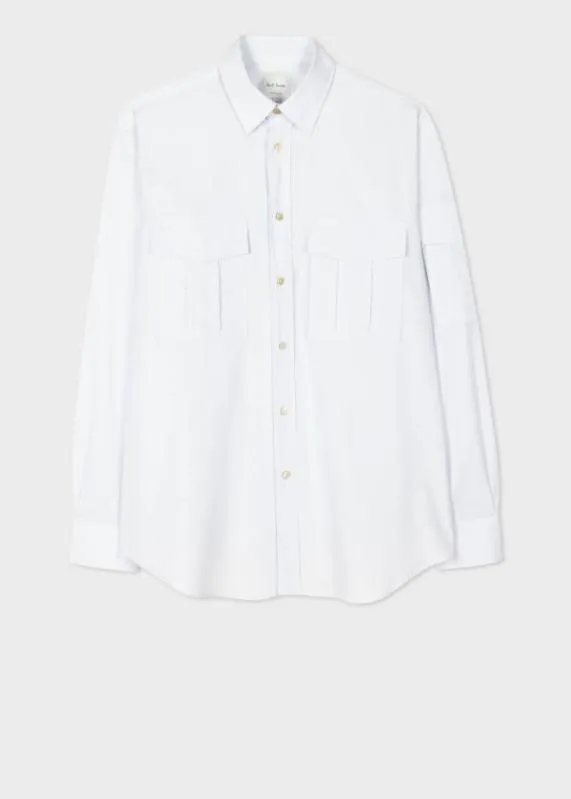 Mens Cotton PatchPocket Shirt Paul Smith Shirts