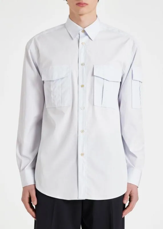 Mens Cotton PatchPocket Shirt Paul Smith Shirts Mens Cotton PatchPocket Shirt Paul Smith Shirts