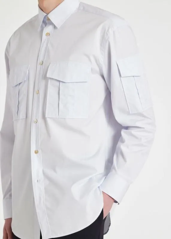 Mens Cotton PatchPocket Shirt Paul Smith Shirts Mens Cotton PatchPocket Shirt Paul Smith Shirts