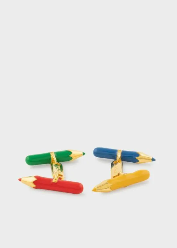 Mens Double Pencil Linked Cufflinks Paul Smith Cufflinks