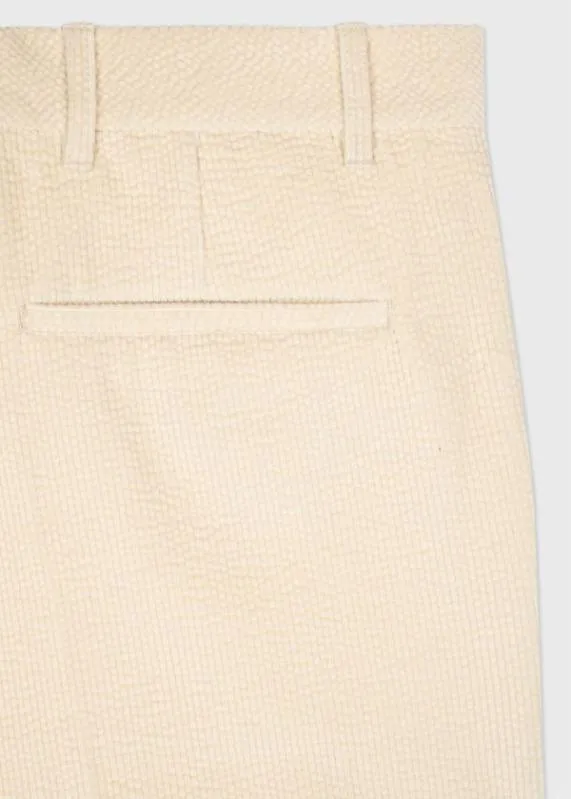 Mens Ecru Seersucker Corduroy Trousers Paul Smith Pants Mens Ecru Seersucker Corduroy Trousers Paul Smith Pants