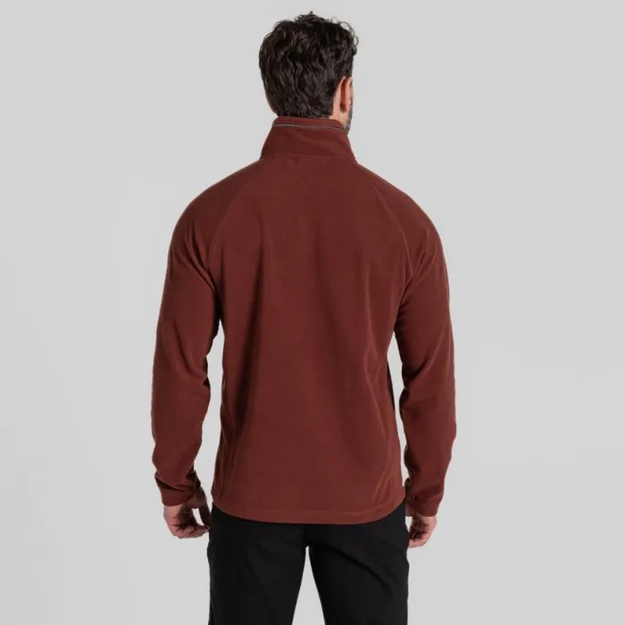Mens Half Zip Fleece Craghoppers Corey VI Half Zip Fleece Axinite Red Mens Half Zip Fleece Craghoppers Corey VI Half Zip Fleece Axinite Red