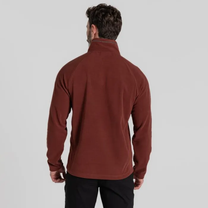 Mens Half Zip Fleece Craghoppers Corey VI Half Zip Fleece Axinite Red Mens Half Zip Fleece Craghoppers Corey VI Half Zip Fleece Axinite Red