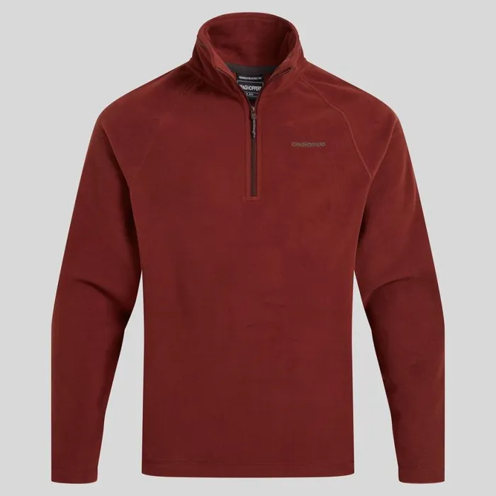 Mens Half Zip Fleece Craghoppers Corey VI Half Zip Fleece Axinite Red Mens Half Zip Fleece Craghoppers Corey VI Half Zip Fleece Axinite Red
