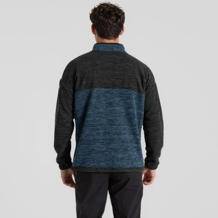 Mens Half Zip Fleece Craghoppers Esk Half Zip Fleece Blue Stone Mens Half Zip Fleece Craghoppers Esk Half Zip Fleece Blue Stone