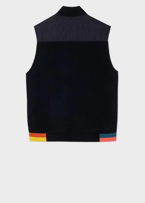 Mens Hybrid Down Gilet Paul Smith Coats and Jackets Mens Hybrid Down Gilet Paul Smith Coats and Jackets