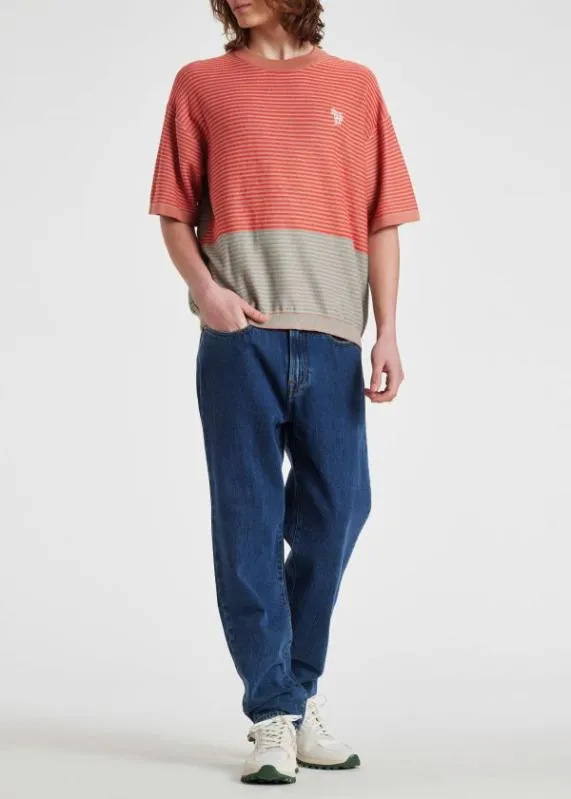 Mens Knitted Stripe Zebra TShirt Paul Smith TShirts Mens Knitted Stripe Zebra TShirt Paul Smith TShirts