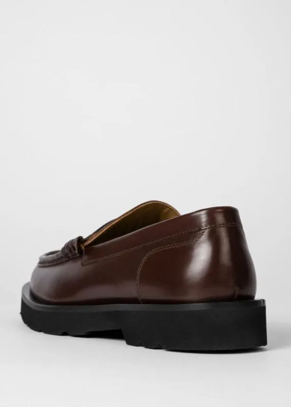Mens Leather 039Signature Stripe039 039Bancroft039 Loafers Paul Smith Formal Mens Leather 039Signature Stripe039 039Bancroft039 Loafers Paul Smith Formal