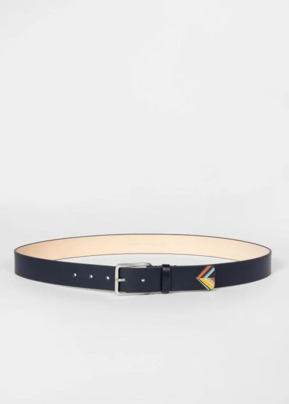 Mens Leather 039Signature Stripe039 Belt Paul Smith Belts