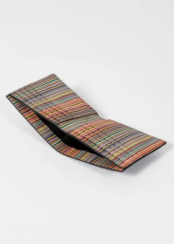 Mens Leather 039Signature Stripe039 Interior Billfold Wallet Paul Smith Monogrammed Gifts Mens Leather 039Signature Stripe039 Interior Billfold Wallet Paul Smith Monogrammed Gifts