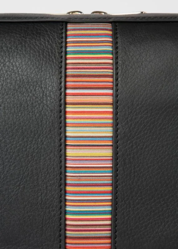 Mens Leather 039Signature Stripe039 Wash Bag Paul Smith Bags Mens Leather 039Signature Stripe039 Wash Bag Paul Smith Bags