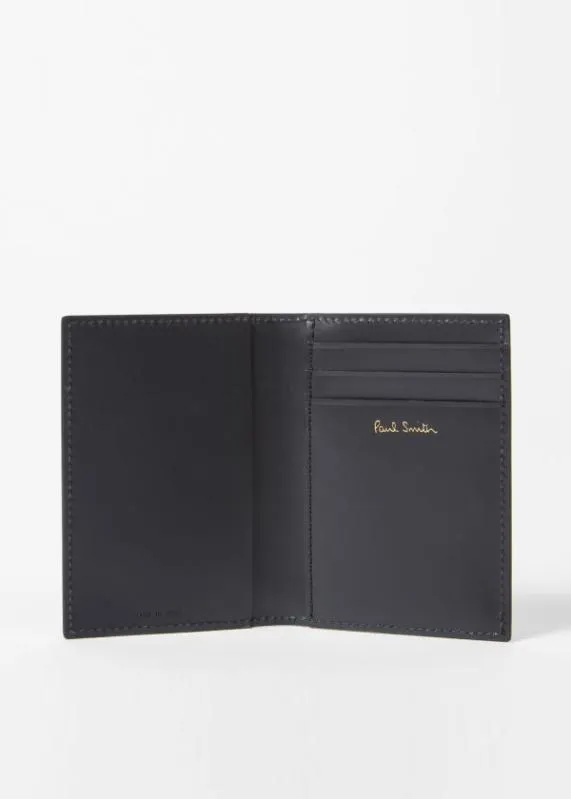 Mens Leather Monogrammed Credit Card Wallet Paul Smith Monogrammed Gifts