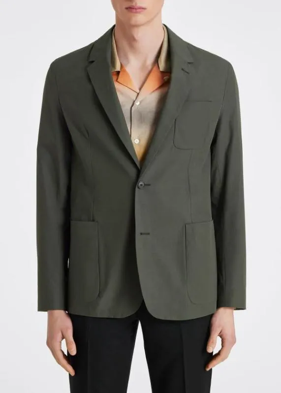 Mens LinenBlend ThreeButton Blazer Paul Smith Blazers Mens LinenBlend ThreeButton Blazer Paul Smith Blazers